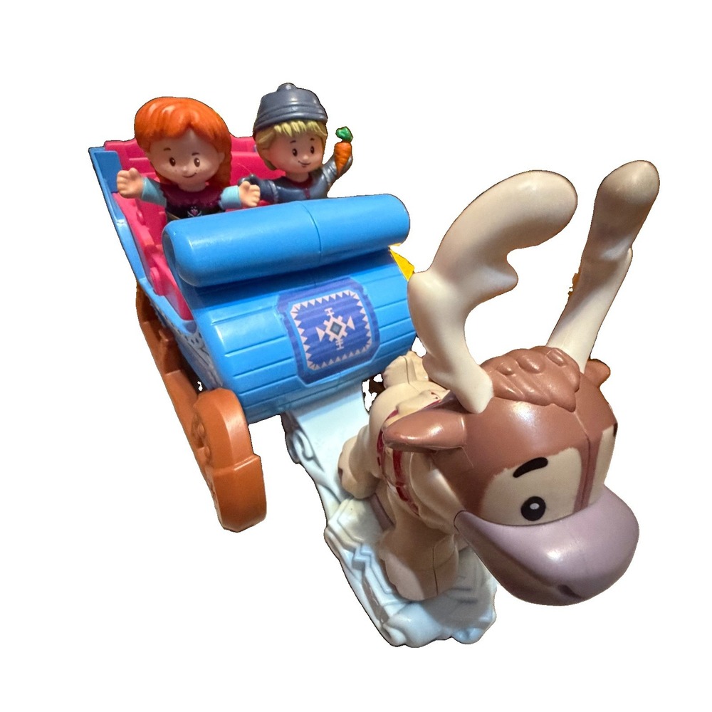 Disney Frozen Kristoff's Sleigh GLK14 by Little People - Picture 2 of 8